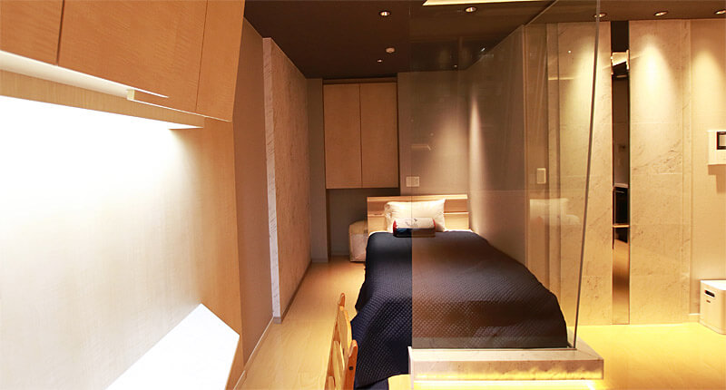 寝室 ベッド下床嵩上げ造作工事